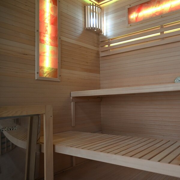 BPS-koupelny Finská sauna FORSA2 BL 150x140, 3 osoby