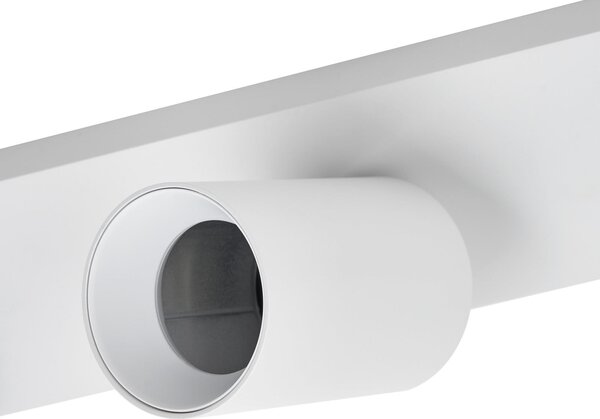 Stropní Lampa Arcchio, Brinja, stmívatelné, Bílá, Obývací pokoj, Hliník, Moderní