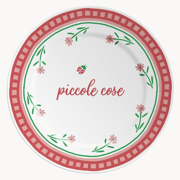 Porcelánový dezertní talíř Piccole Cose