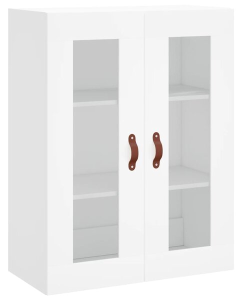 Skříň highboard bílá 69,5 x 34 x 180 cm kompozitní dřevo 3198697