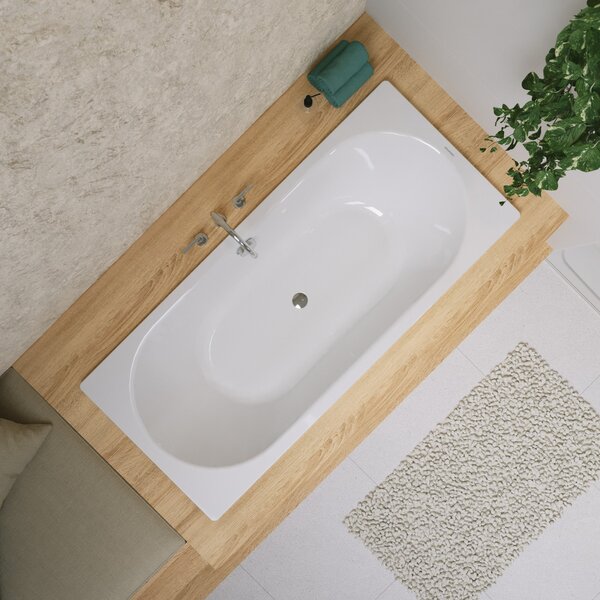 Kaldewei Classic Duo - Vana 1700x750 mm, Perl-effekt, alpská bílá 290700013001