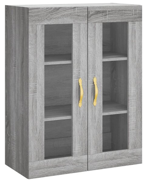 Skříň highboard šedá sonoma 69,5 x 34 x 180 cm kompozitní dřevo 3198583