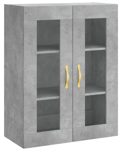 Skříň highboard betonově šedá 69,5x34x180 cm kompozitní dřevo 3198709
