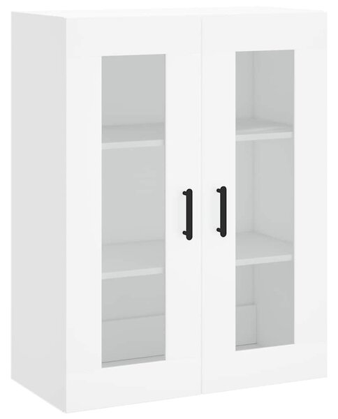 Skříň highboard bílá 69,5 x 34 x 180 cm kompozitní dřevo 3198601