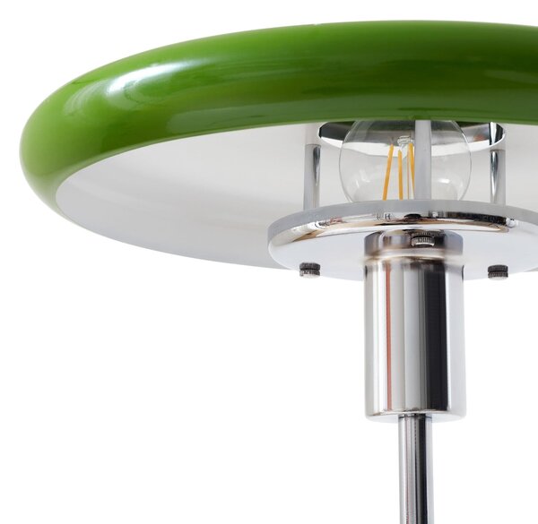 Stojací Lampa Lindby, Branford, Zelená, Obývací pokoj, Kov, Vintage