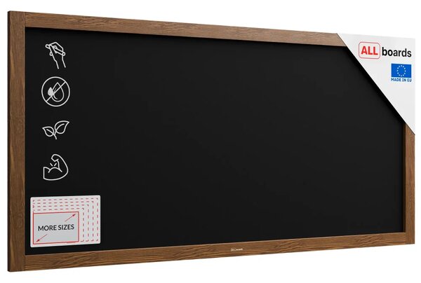 Allboards tabule černá křídová v dřevěném rámu 120x60 cm, TB126