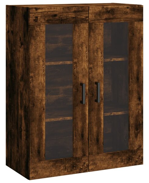 Skříň highboard kouřový dub 69,5 x 34 x 180 cm kompozitní dřevo 3198662