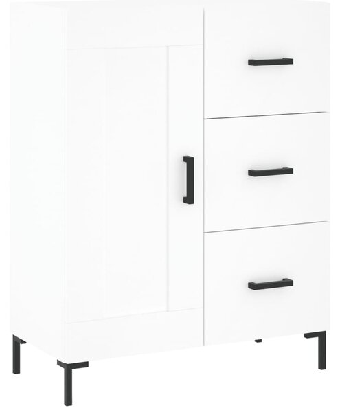 Skříň highboard bílá 69,5 x 34 x 180 cm kompozitní dřevo 3198657