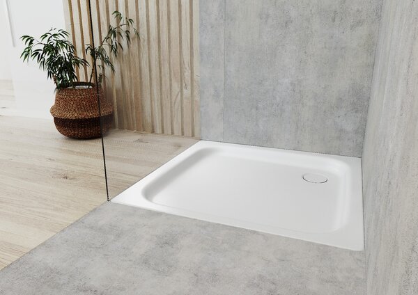 Kaldewei Duschplan - Sprchová vanička 800x800 mm, alpská bílá 440500010001