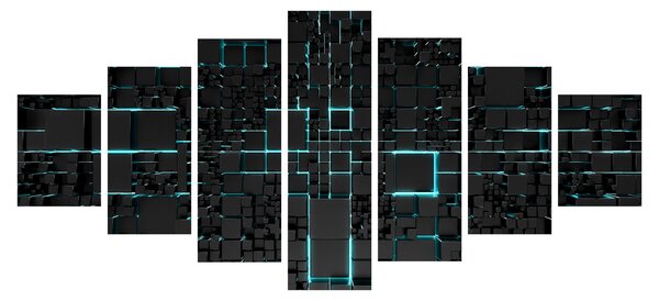 Obraz - Technologické rozhraní (210x100 cm)