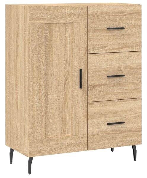 Skříň highboard dub sonoma 69,5 x 34 x 180 cm kompozitní dřevo 3198676