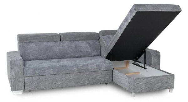 Sedací souprava Milo Mini, levá, šedá (gobi 13)