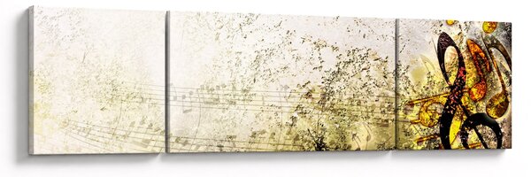 Obraz - Síla hudby (170x50 cm)
