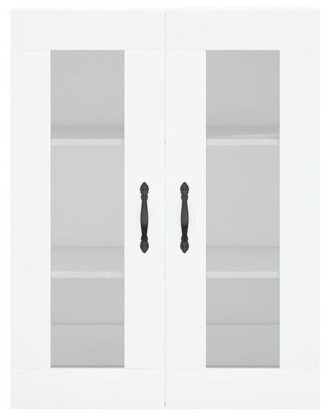 Skříň highboard bílá 69,5 x 34 x 180 cm kompozitní dřevo 3198689