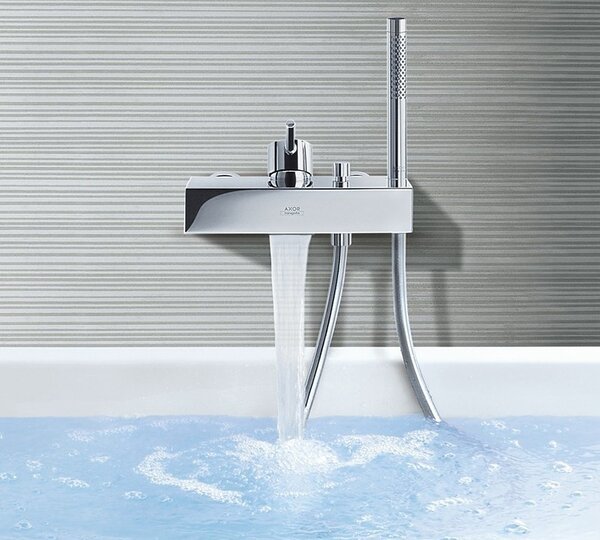 Axor Starck X - Páková vanová baterie, komplet, chrom 10402000