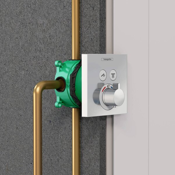 Hansgrohe ShowerSelect termostat pod omítku pro 2 spotřebiče, chrom 15763000