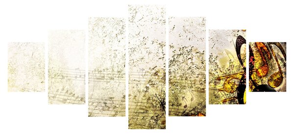 Obraz - Síla hudby (210x100 cm)