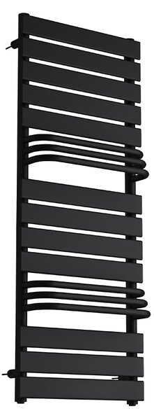 BPS-koupelny Koupelnový radiátor FUEGO BL 50x128 cm, černý