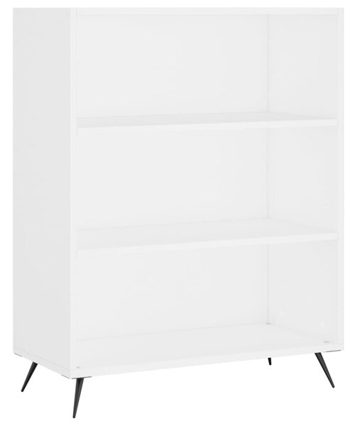 Skříň highboard bílá 69,5 x 34 x 180 cm kompozitní dřevo 3198697