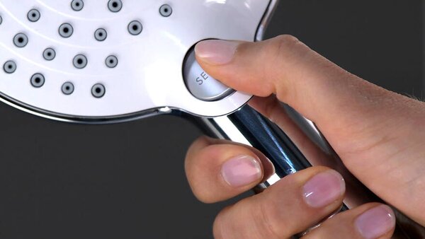 Hansgrohe Raindance Select S Ruční sprcha 120 3jet EcoSmart, bílá/chrom 26531400