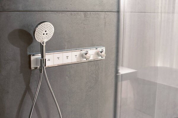 Hansgrohe Raindance Select S Ruční sprcha 120 3jet EcoSmart, bílá/chrom 26531400