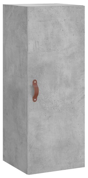 Skříň highboard betonově šedá 34,5x34x180 cm kompozitní dřevo 3198765