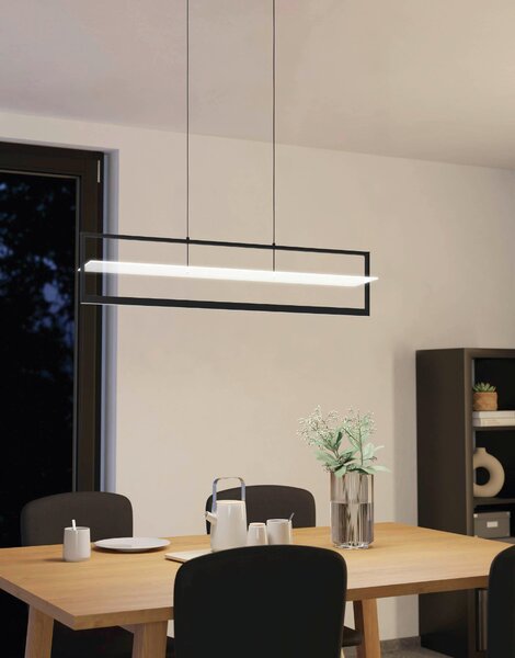 ZÁVĚSNÉ LED SVÍTIDLO, 98/18/150 cm Eglo - Online Only svítidla, Online Only