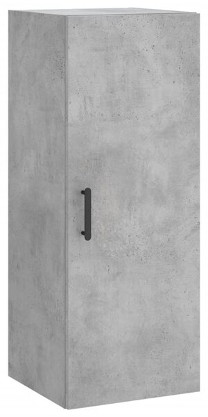 Skříň highboard betonově šedá 34,5x34x180 cm kompozitní dřevo 3198797