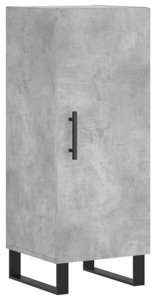Skříň highboard betonově šedá 34,5x34x180 cm kompozitní dřevo 3198813