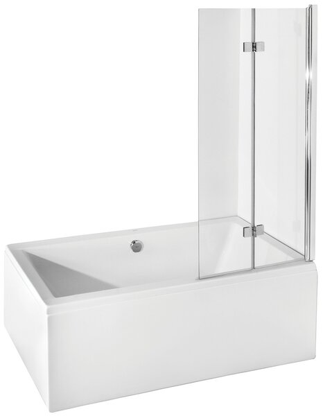 Besco Vanová zástěna PRESTIGIO 80150 (80x150 cm | Transparent)