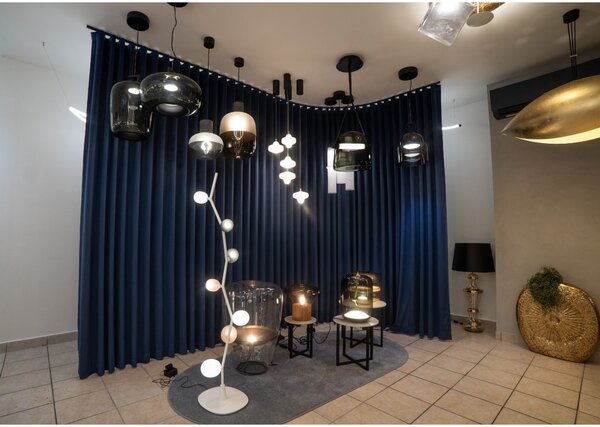 Designová lampa Brokis Muffins Wood PC849, 1xE27 Barva skla: Šedá kouřová - transparentní sklo, Podstava: dub evropský - surový