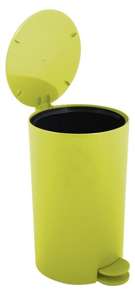 MSV pedálový odpadkový koš OSAKI, pistáciově zelený, plast, 3 L