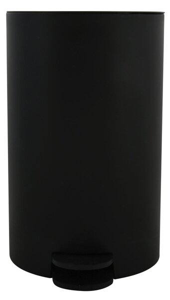 MSV pedálový odpadkový koš OSAKI, černý, plast, 3 L