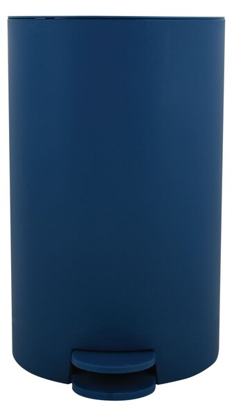 MSV pedálový odpadkový koš OSAKI, tmavě modrý, plast, 3 L