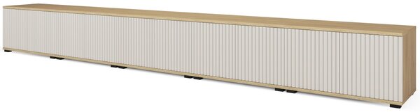 TV stolek Bello 350 cm - dub/kašmír