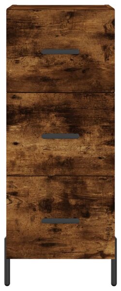 Skříň highboard kouřový dub 34,5 x 34 x 180 cm kompozitní dřevo 3198862
