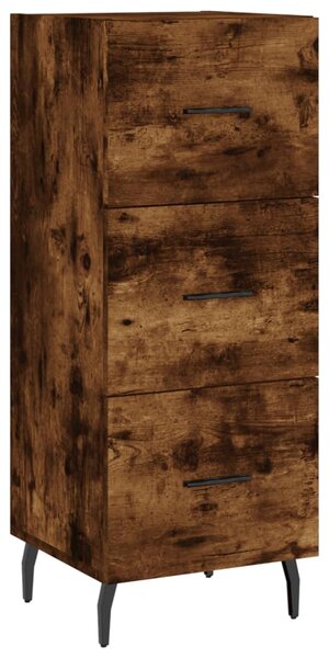 Skříň highboard kouřový dub 34,5 x 34 x 180 cm kompozitní dřevo 3198870