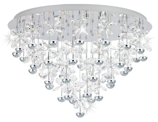 STROPNÍ LED SVÍTIDLO, 78/52,5 cm Eglo - Online Only svítidla, Online Only