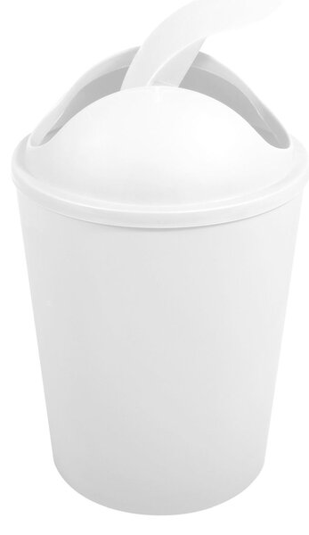 MSV výklopný koš AKO, bílý, plast, 5,5 L