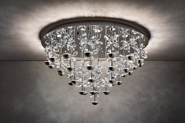 STROPNÍ LED SVÍTIDLO, 78/52,5 cm Eglo - Online Only svítidla, Online Only