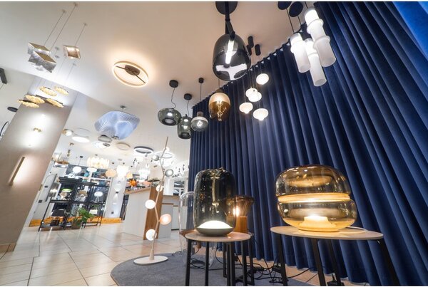 Paul Neuhaus Stropní LED svítidlo PURE Loop, pr.60cm, 7W+30W 2700-5000K, šedá mystic