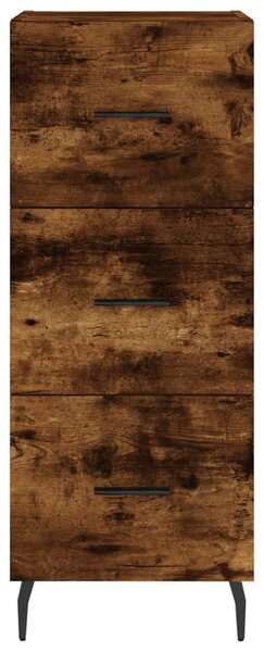 Skříň highboard kouřový dub 34,5 x 34 x 180 cm kompozitní dřevo 3198870
