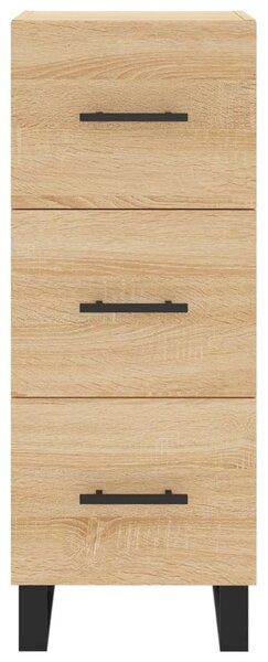 Skříň highboard dub sonoma 34,5 x 34 x 180 cm kompozitní dřevo 3198876