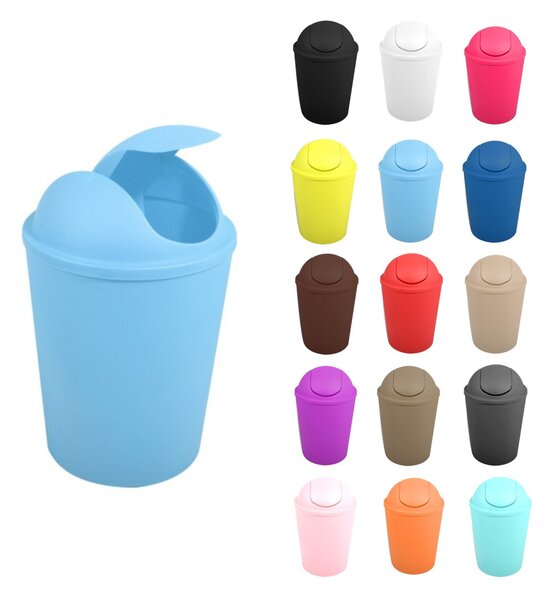MSV výklopný koš AKO, nebesky modrý, plast, 5,5 L