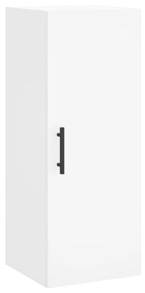 Skříň highboard bílá 34,5 x 34 x 180 cm kompozitní dřevo 3198873