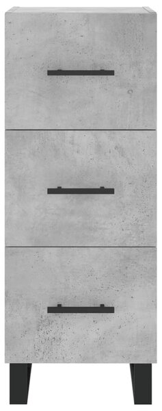 Skříň highboard betonově šedá 34,5x34x180 cm kompozitní dřevo 3198877