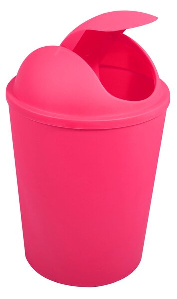 MSV výklopný koš AKO, růžový, plast, 5,5 L