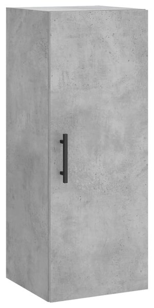 Skříň highboard betonově šedá 34,5x34x180 cm kompozitní dřevo 3198877