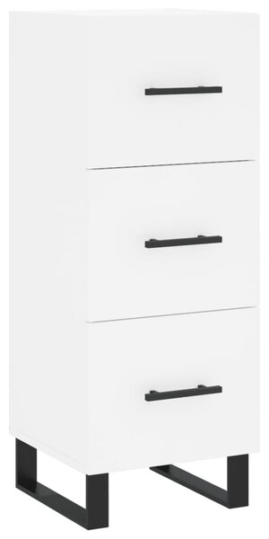 Skříň highboard bílá 34,5 x 34 x 180 cm kompozitní dřevo 3198873