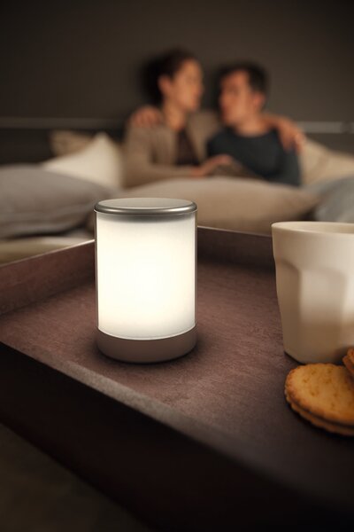 71923/48/P0 DEKORATIVNÍ LAMPA NA FOTKU LED 0,3W vč.baterií, šedá